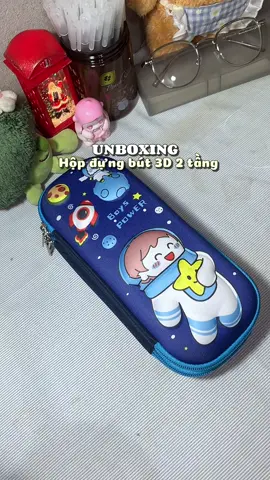 Unboxing hộp bút 3D 2 tầng Hugi Kids cho học sinh tiểu học #unboxing #review #hopbut #dodunghoctap #hoctap #backtoschool #hopbutdanang #hocsinhtieuhoc 