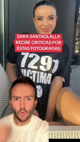 Noticia📺Sara SantaOlalla recibe críticas por estas fotos #noticias #actualidad #ultimahora #españa  #santaolalla 