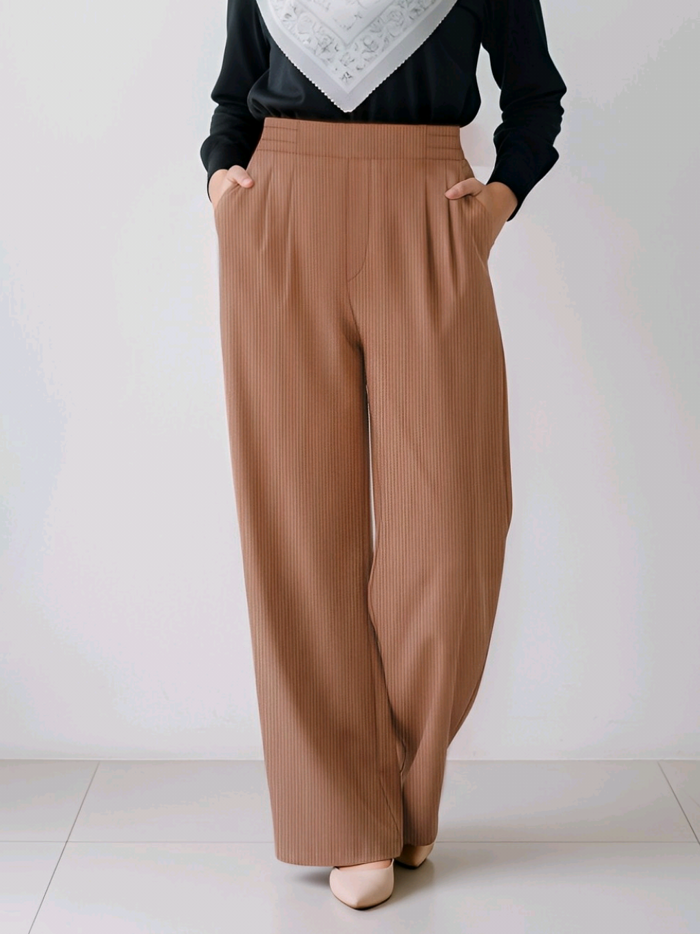 celana keren ko harus punya, kulot knit oro pants #oro  #oropants  #kulot  #kulotknit  #celanamurah  #wibgajian  #belilokal  #kulotknitjumbo 