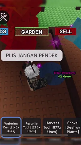 yahh kan pendekkk🥲#roblox #growagarden #elderstrawbery #growagardenedit 