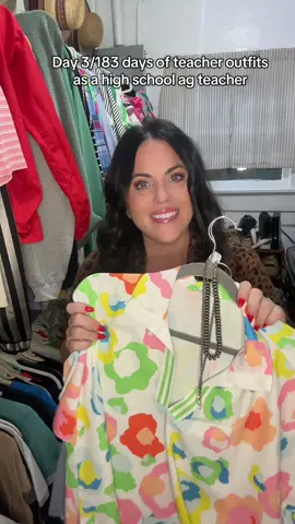 Ag teacher OOTD for day 3/183 days of the school year 🤩 #grwm #agteacher #teachersoftiktok #OOTD #teacherootd #westernfashion #western #teachag #backtoschool 