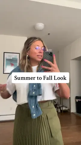 Love a Summer to Fall transition outfit  #OOTD #outfit #outfitinspo #outfitideas #officeoutfit #officefashion #fashion #fasioncontent #smallcreator #market #corporatefashion #wardrobestylist 