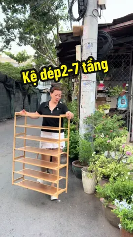 Kệ dép bằng tre tự nhiên 2-7 tầng chống mối mọt ẩm mốc #trinhpham #trinhpham84 #trinhgiadung #ke #kedegiaydep #kedegiaydepnhieutang #kedegiay #xuhuong 