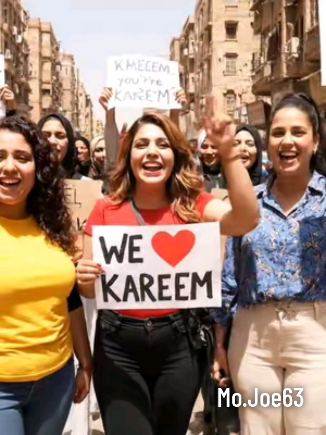 بنات مصر طالعين يهتفوا من قلبهم… تعالى بقى يا كريم ❤️ #تعالى_يا_كريم #فينك_يا_كريم #بنات_كيوت #فيديو_كوميدي #مظاهرة_حب #كريم #حب_مصري #ضحك_تيك_توك #كريم_فينك #WeLoveKarim #KarimComeBack