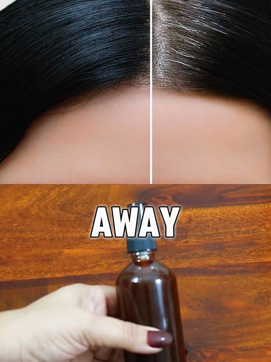 3 Amazing Ingredients to Remove Gray Hair Permanently & Naturally! #GrayHairRemoval #NaturalHairCare #NoMoreGrayHair #HairCareTips #DIYHairRemedy #HairGrowthHack #HealthyHair #NaturalBeauty #BeautySecrets #TikTokHair