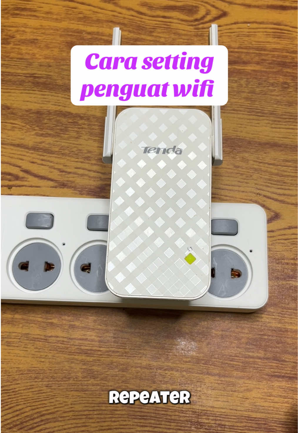 tutorial setting router Tenda A9 sebagai penguat wifi #tutorial #wifirepeater #fypage 