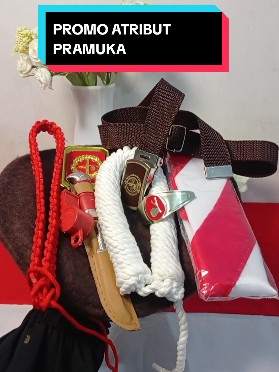 1set perlengkapan pramuka untuk SD SMP SMA #pramuka #pramukaindonesia #pramukaindonesia🇮🇩⚜️😎 #atribut #lewatberanda #fyp #fypforyou 