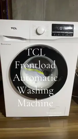 Napakasulit ng bili namin dito sa TCL automatic washing machine front load. Malinis ang laba at mabango tipid sa kuryente at tubig #tclfrontloadwashingmachine #frontload #washingmachine #automaticwashing 