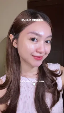 gapernah skip maskeran karena bikin muka jadi lebih cerah  #YogurtPeelOffMask #Skincareroutine #viral #kulitcerah #fyp 