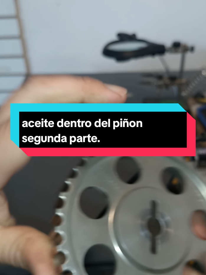 aceite dentro del piñon, segunda parte.#aceite #corsa #prisma #onix 