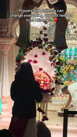 Devotion is not defeat it is the soul’s victory. Surrender at the feet of Radha-Krishna.❤️🦚#harekrishna #fyp #followers➕ #radha #foryoupage 