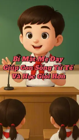 🎯5 Điều mẹ dạy khiến con mỗi ngày giỏi hơn, sống tử tế |và học giỏi hơn.