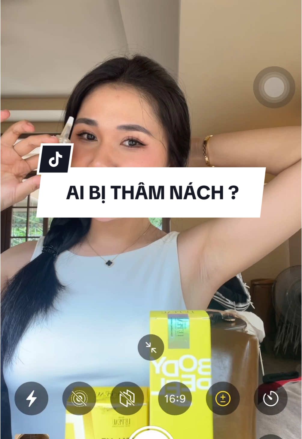 Vấn đế đau đầu của chị em: “ THÂM NÁCH “ 🤦🏻‍♀️ #huynhkimtu #viral #fyp 