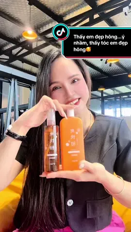 Bạn sẽ không bao giờ tin... mái tóc bóng mượt này chỉ qua một bước gội và xịt của bộ đôi SOUKAIKAN. Tham khảo em nó cùng với mình nhé🥰#afcvietnam #soukaikan #daugoisoukaikan  #xuhuongtiktok #meponreview 