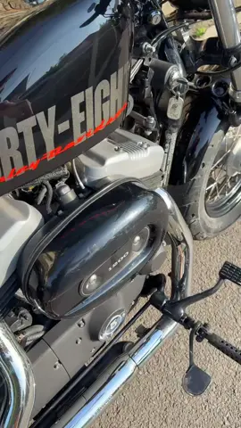 For Sale  Harley - Davidson  Sportster Forty Eight 48 (XL1200X) Tahun 2013 Vivid Black 5HD Odo 4.xxx KM New Engine Oil *Pyhton Exhaust Ready to brap brapp brappp . WA / CALL 08999482230 . . . #juallowriderst #juallowrider #juallowriders #jualharley #jualharleydavidson #jualroadglidecvo #jualroadglidecvo #jualstreetglide #jualstreetglidecvo #jualmoge #jualmogejakarta #jualmogebandung #jualmogesurabaya #hdci #mbijakarta #mbibandung #cmcbersaudara #jualelectrapolice #jualelectraglide #jualultralimited #jualultraclassic #jualroadking #jualdyna #jualfatboy #jualfatbob #jualsportster #jualstreetglide2025 #anakelangharleydavidson 
