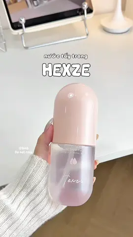 fan cứng nhà Hexze như tui sao bỏ qua dòng nước tẩy trang mới đc 😚👏 #nuoctaytrang #hexze #nuoctaytranghexze #nuoctaytrangsachsau  #goclamdep #reviewlamdep #beautytips #unboxing #bimbriviu 