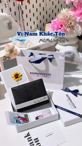Bà nào tặng ví này là ổng iu bà đó lắm ó #vi #vikhacten #vikhactentheoyeucau #vixinh #remington#remingtonangqua #unbox #unboxing #review #xuhuong #fypシ゚ #nganbeunbox 