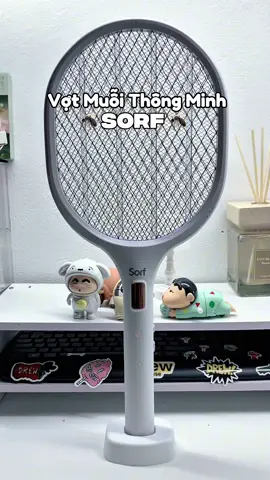 Vợt muỗi thông minh Sorf #votmuoithongminh #votmuoi #votbaymuoi #tieudietmuoi #suckhoe #sorf #review #unboxing 
