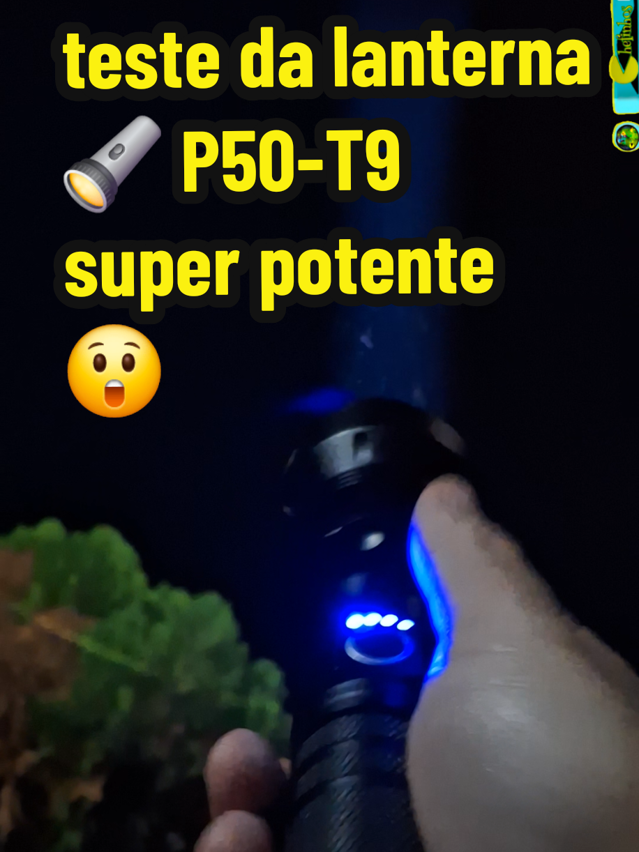 teste da Lanterna Tática Super Potente T9 P50: para Sitios, Fazendas, Aca... #lanterna #luz #led #chacara #fazenda  @Dicas para o lar @CONSTRUÇÃO CIVIL @Amigos Pescadores Artesanales 