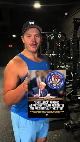 Trump brought back the Presidential Fitness Test. I failed it back then—except for one test. Shocker. Any guesses? 😐