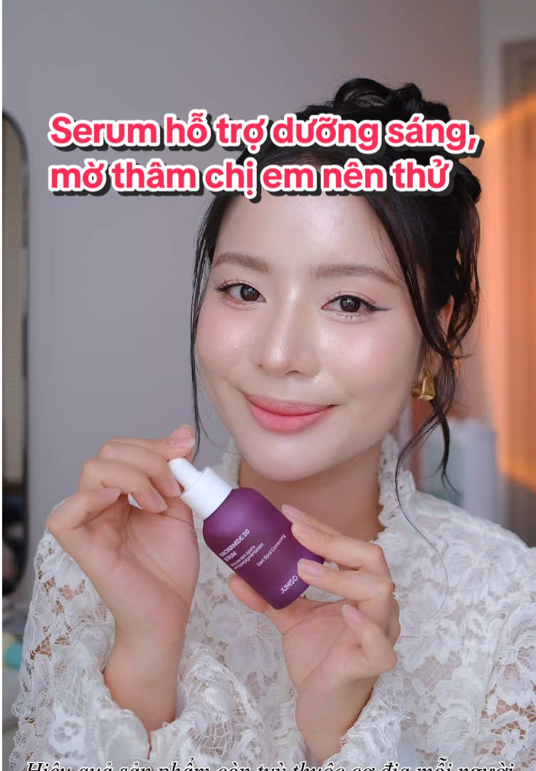 Không phải da ai cũng dùng được NIACINAMIDE đến 20%, nhưng nếu dùng được thì công dụng nó mang lại nhiều hơn mọi người nghĩ đó nha 😚 #LearnOnTikTok #xuhuongtiktok #beauty #goclamdep #skincare #jumiso #jumisovn #nia20tobeshine #glowupdaxin #serumduongsang  