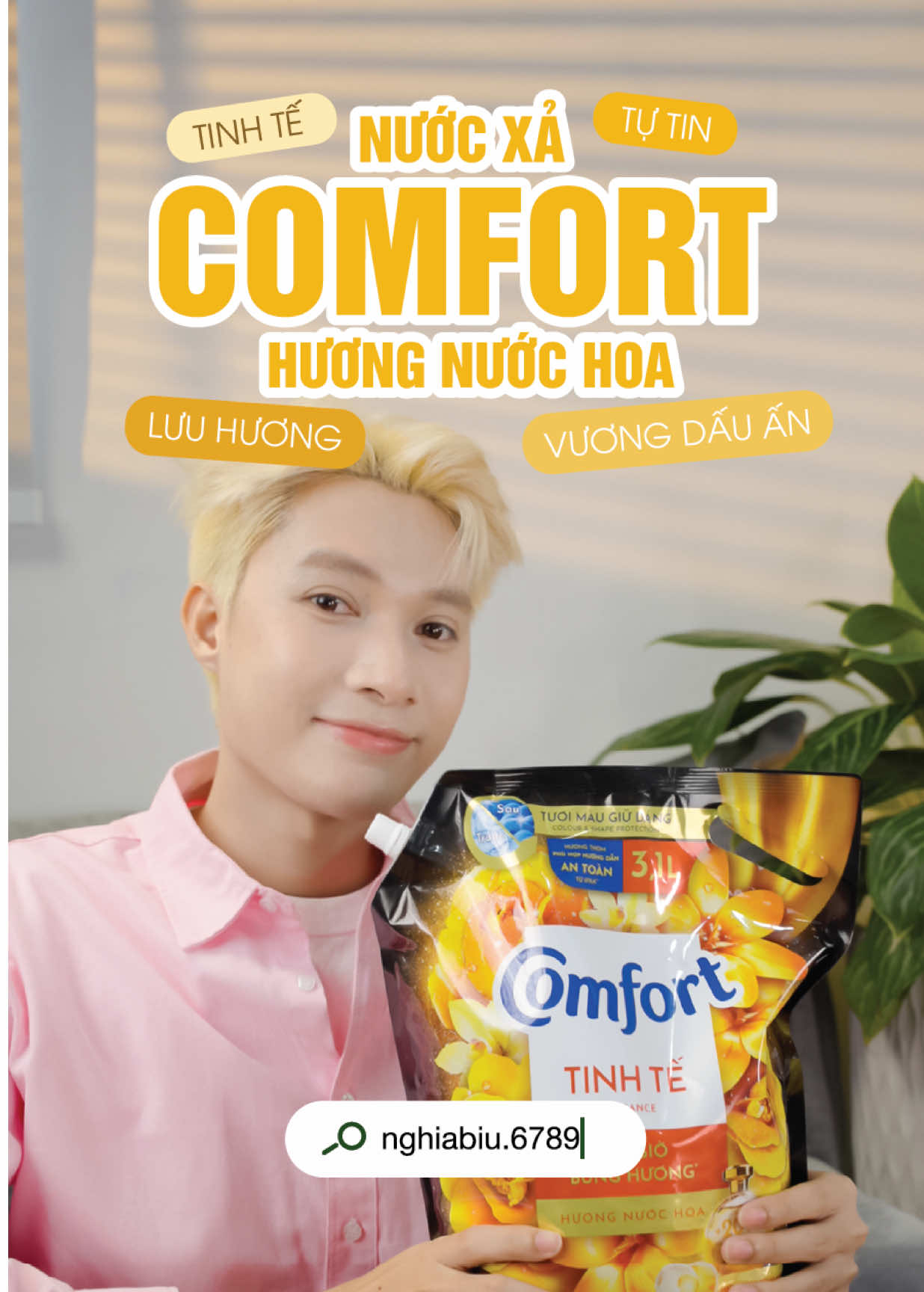 Bí kíp cưa đổ các anh trai nèee #nuocxavai  #comfort #Comforthuongnuochoa #fragrance  #Comfortvietnam #HợptáccùngUnilever 