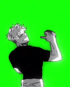 Gojo animation part2#greenscreen #manga #jjk #gojo #gojoedit 