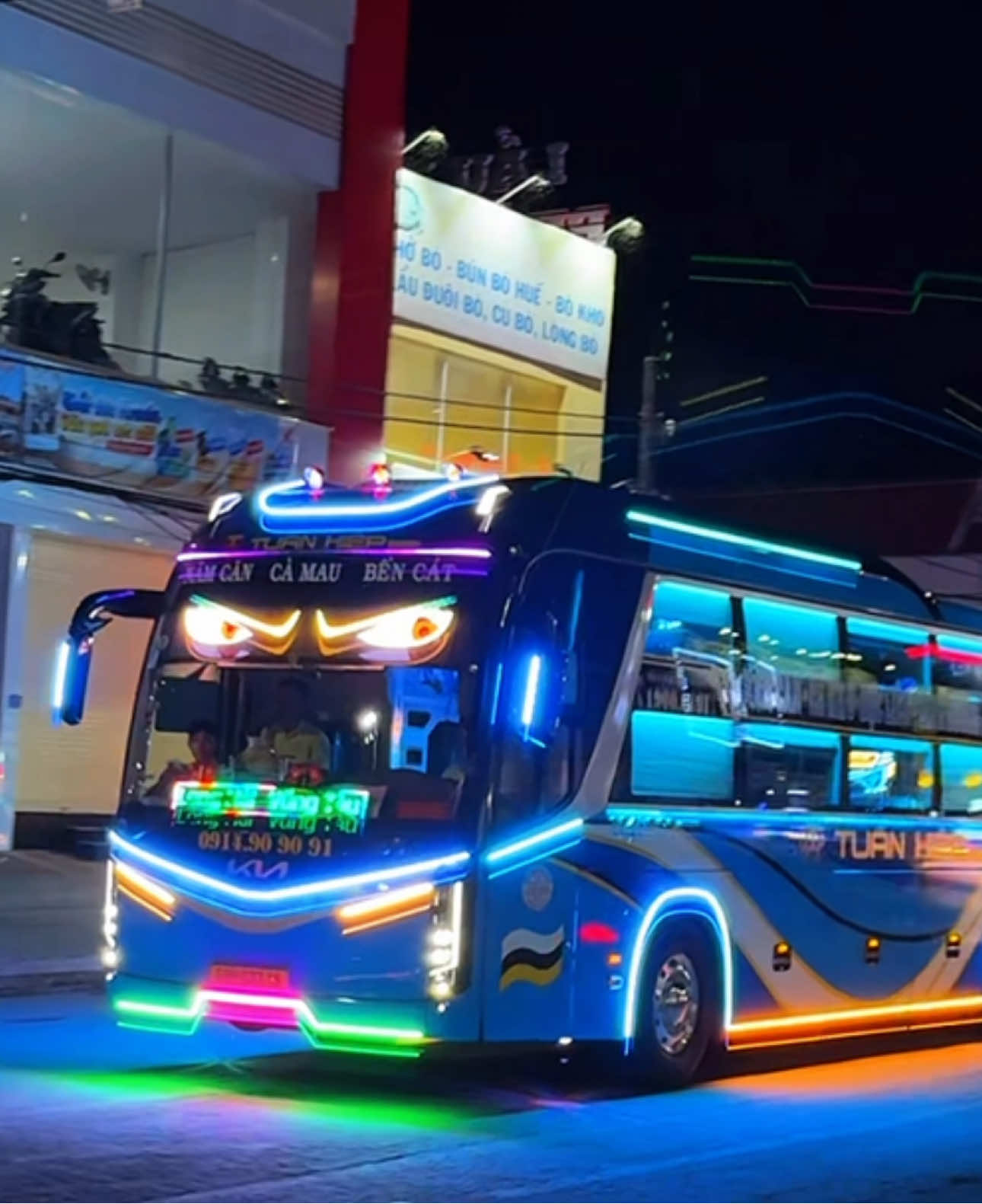 Sáng Chóiiii 1 Con Đường 🤭❤️ Xe Khách Tuấn Hiệp Group : Cà Mau <=> Đà Lạt + Năm Căn <=> Bến Cát #thanhsang 