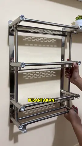 rak kamar mandi stainless anti karat #raksusun #rakkamarmandi #rakhanduk 