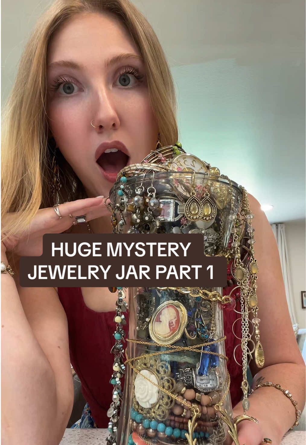 PART 2 COMING TONIGHT 8/6 🤭🥰💗 #mysteryjewelry #jewelrybusiness #mysteryjewelryjar 