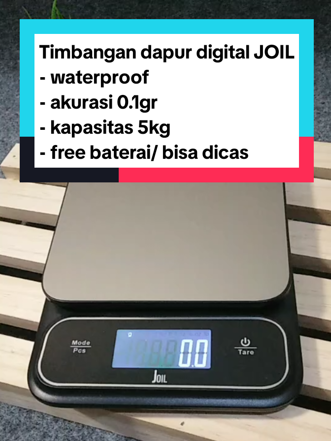 Timbangan dapur digital waterproof dari JOIL, yuk di co skrng juga #timbangan #timbangandigital #timbangandigitalmurah #timbangandapur #timbangandapurdigital #timbangankue #timbangankopi #joilofficial #joildiskon 