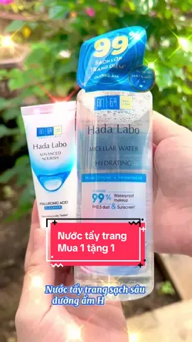 Nước tẩy trang phán khúc bình dân cho chị em , giúp sạch sâu , cấp ẩm sâu an toàn lành tính#nuoctaytrangsachsau #nuoctaytranghadalabo #hadalabo #mebimbanhangonline 