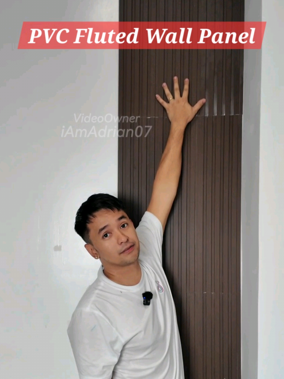 PVC Fluted Wall Panel 🔥 #pvcwallpanel #walldesign #wallpanel #pvcpanel 