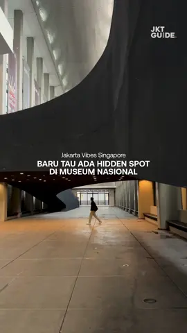 Baru tau ada Hidden Spot di Museum Nasional Indonesia. Cakep banget Vibesnya kya di gedung” luar negeri gitu #jktguide 