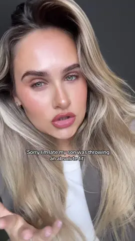 ‘Sorry I’m late my son Brady was throwing an absolute fit🤭’ #throwingafit #toddleroutfit #ralphlaurenbaby 