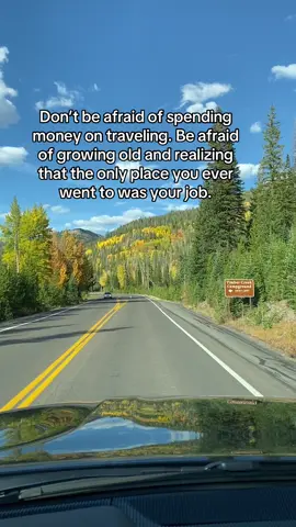 A life of no regrets and travel! #fyp #traveltok #travel #colorado 