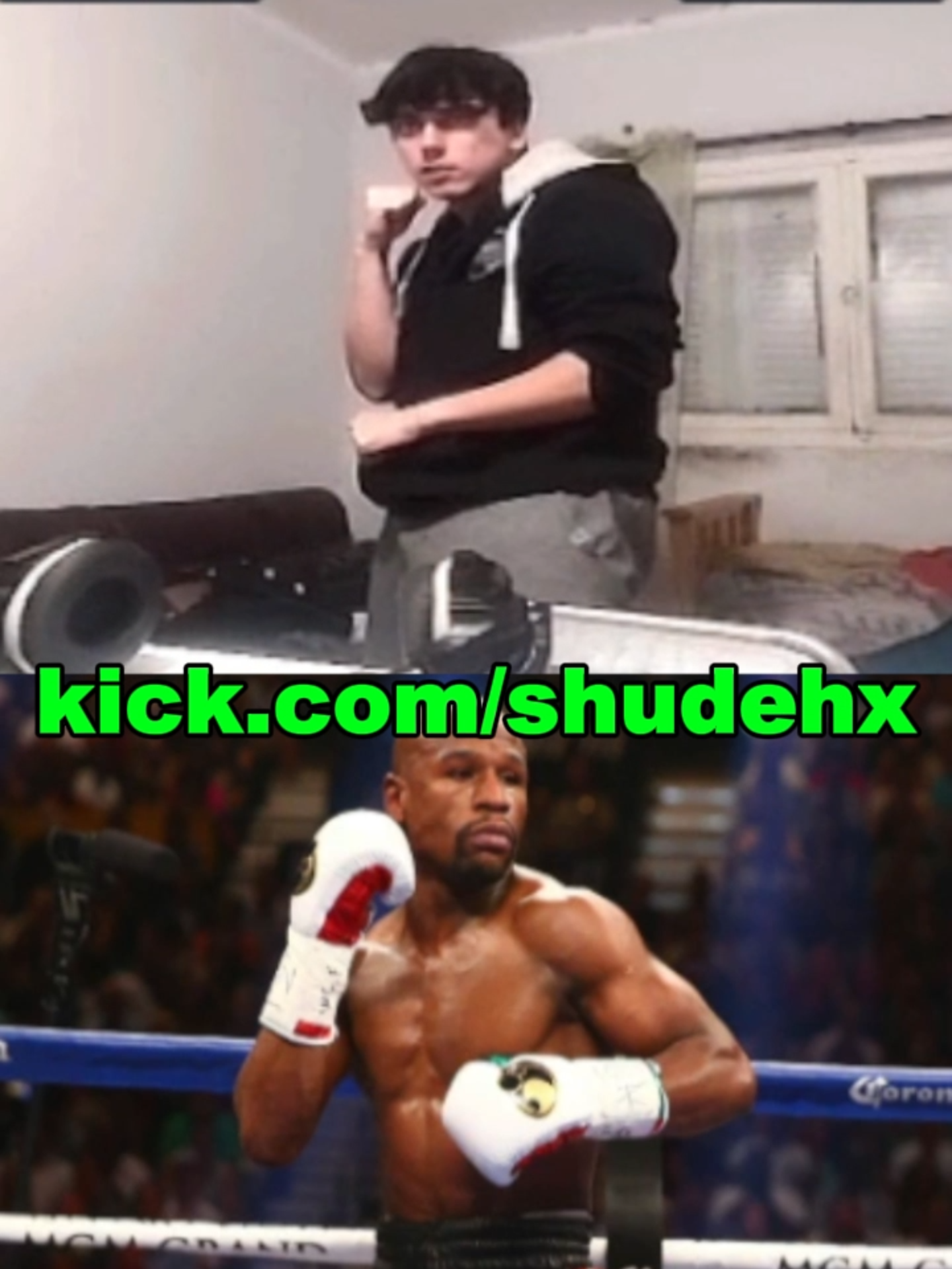 😡 Funen a mi Moderador por RACISTA! 😡 #mayweather #streamer #humor #clips #kick #fyp #box