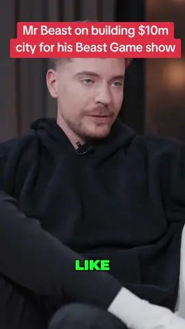 Mr Beast on building $10m city for his Beast Game show