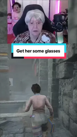 Get her some glasses 👩‍🦯‍➡️#granny #deadbydaylight #dbdfunny #dbdmeme #dbd 