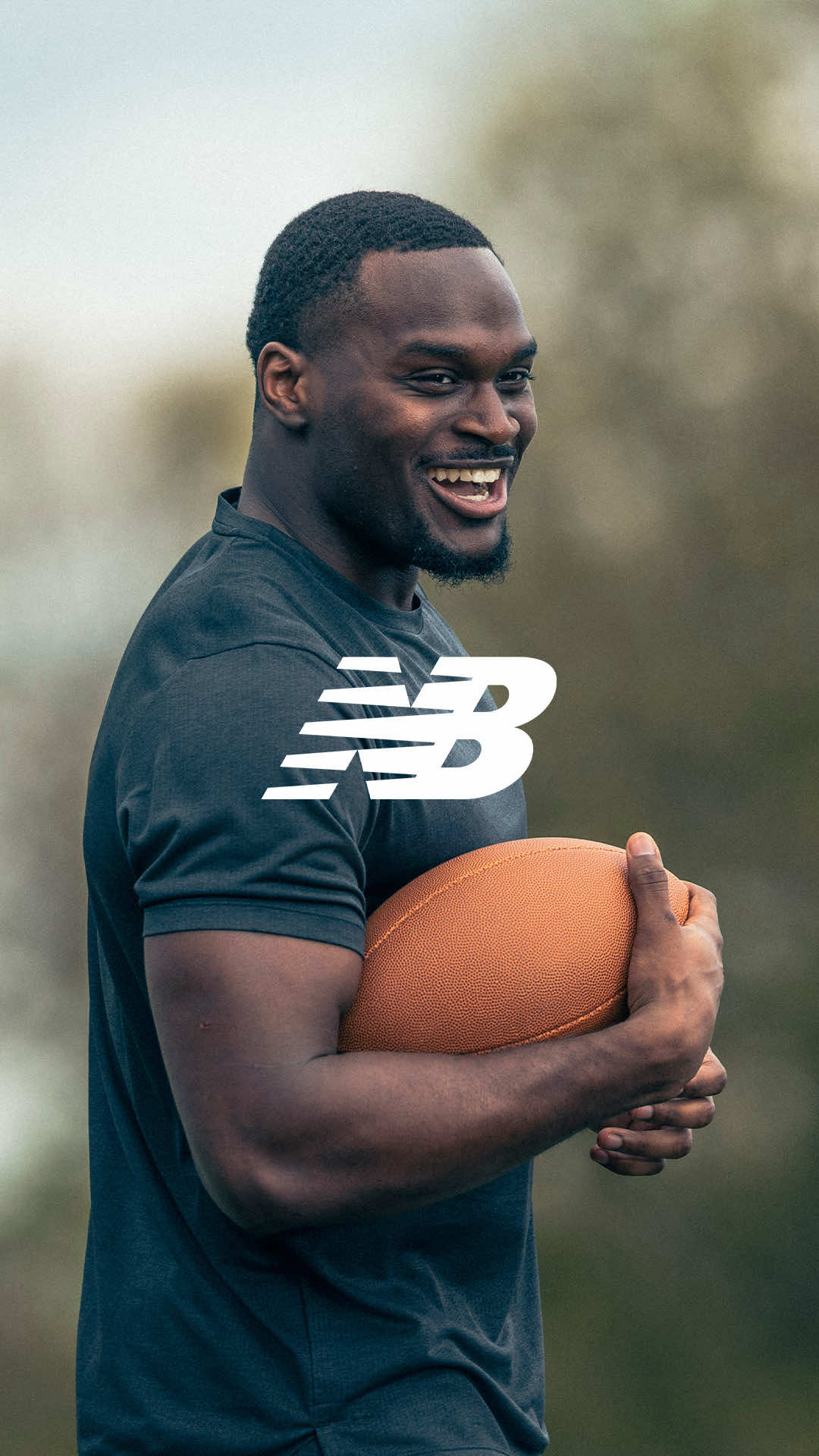 Jeremiyah Love and New Balance. The Intelligent Choice.