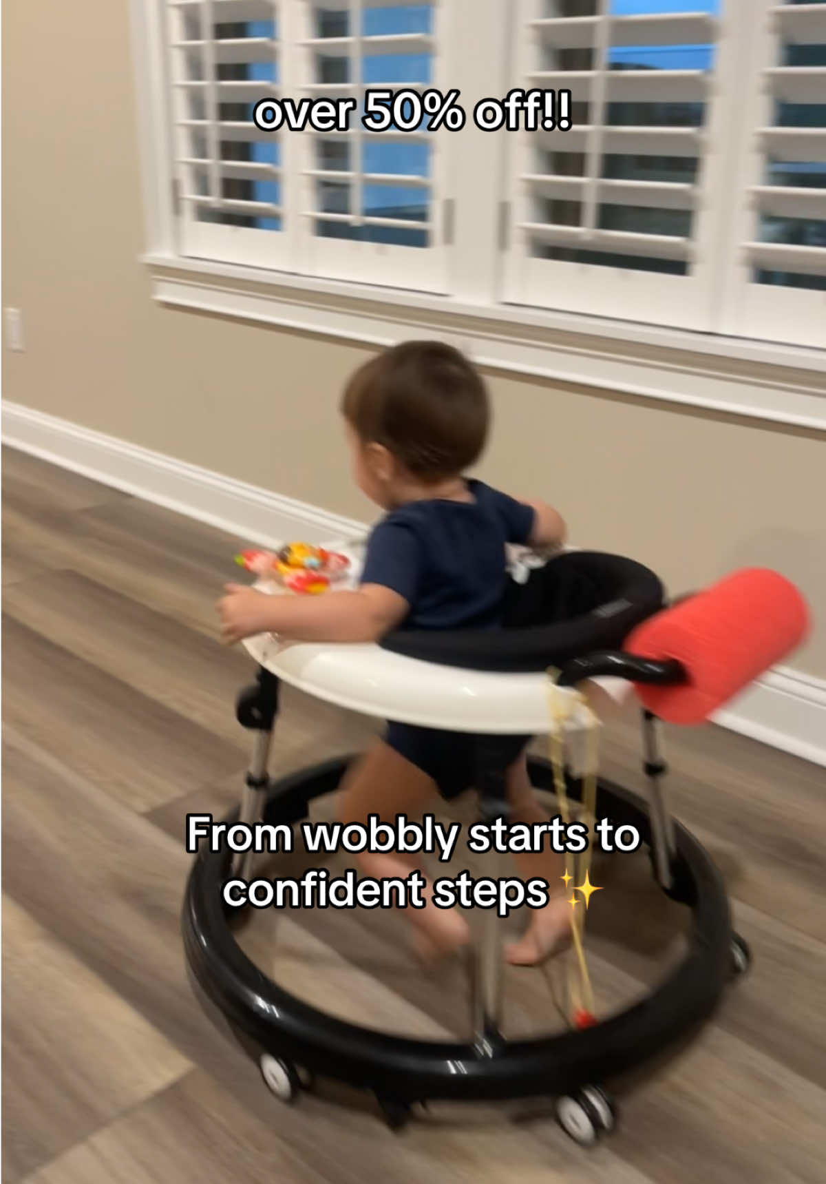 The absolutely best baby walker ever. We tried so many and always came back to this one #baby #babywalker #babytok #momtok #babyproducts #babymusthave #flashsale #tiktokshopbacktoschool #backtoschool