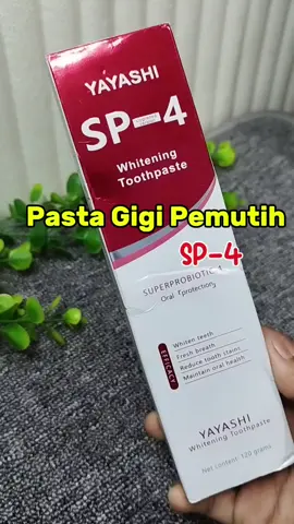 Promo pasta gigi pemutih sp4 #pastagigi #odolpemutihgigi #pastagigisp4 #pemutihgigisp4 #pastagigiprobiotik #pemutihprobiotik #sp4yayashi #fyp 