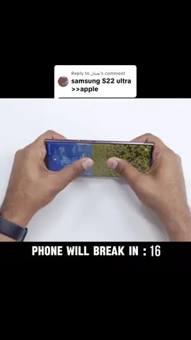 Replying to @حنان #foryou #foryoupage #samsung #samsungs22ultra #bend #fire #water #test #followformore❤️❤️❤️ 
