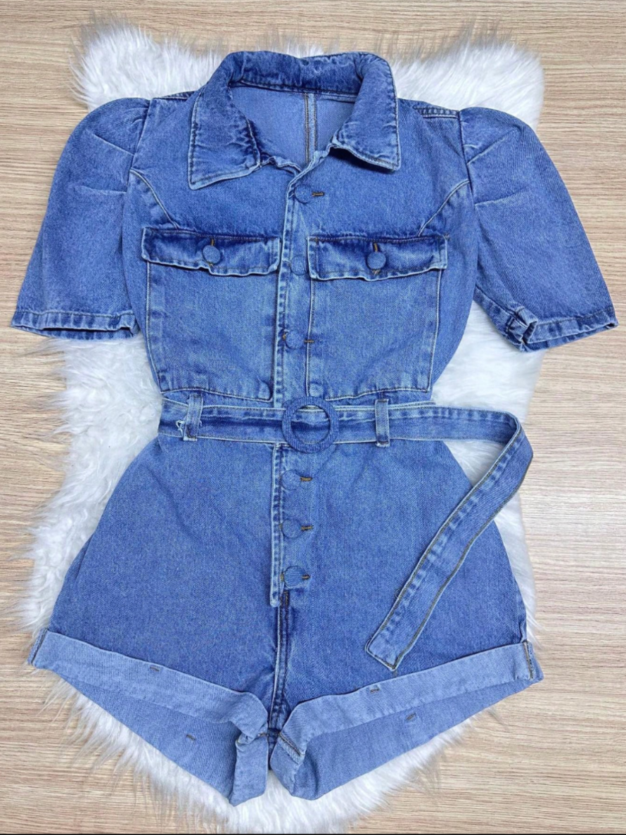 Não perca esta oferta grande na SHEIN! Economize muito agora!​ 💰Preço[R$78,29] -35% 🛒Macaquinho Jeans Sem Lycra Com Botão Feminina Com Manga Curta Princesa 700+ vendido 🎁Cupom 50% OFF para todo Novo Usuário! https://onelink.shein.com/15/4x0782eu3kez