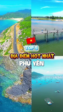 Top 5 địa điểm hot nhất Phú Yên nè các tình iu, xem liền nha #ohdidi #review #top5 #phuyen #dulichphuyen 