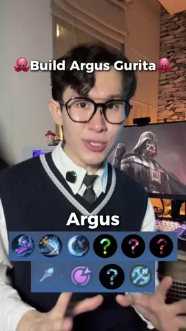 Build Argus Gurita Yang Baru🤯 #argus #MLBBMysticMeow #MLBB 