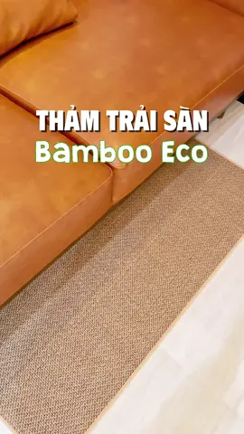 Thảm nhà mình nha #thambep #thamtraisan #bambooeco #homemadeby_mia 