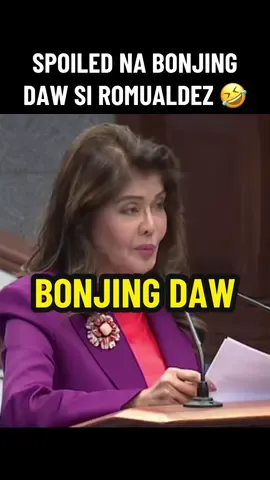 Wala nang preno preno itong si Sen.Imee. 🤡  #SenateInsider #ImeeMarcos #Bonjing #Romualdez #Senado #Senate 