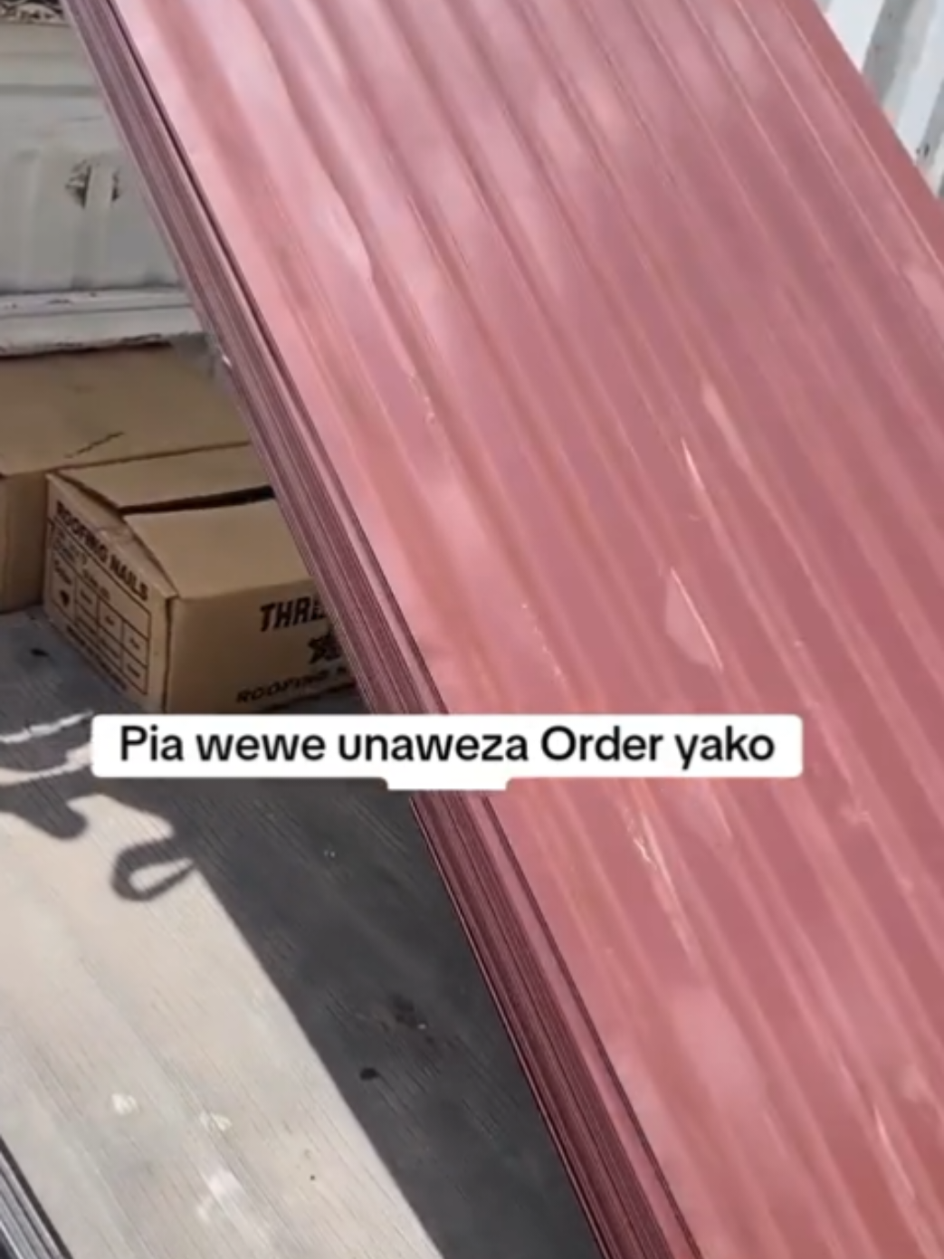 🚛 Ongoing Mabati Delivery! Another happy client receiving their quality roofing sheets from Ruiru Mabati Sellers Limited. ✅ Timely delivery ✅ Nationwide coverage ✅ Reliable customer support 📦 Your order is just a call away! 📞 Call/WhatsApp: 0710501578 / 0781532660 #MabatiDelivery #RuiruMabati #RoofingSolutions #MabatiKenya #QualityMabati #OnTimeDelivery #MabatiForSale #MabatiSuppliers #ConstructionKenya #BuildingMaterials #TrustedMabatiDealers