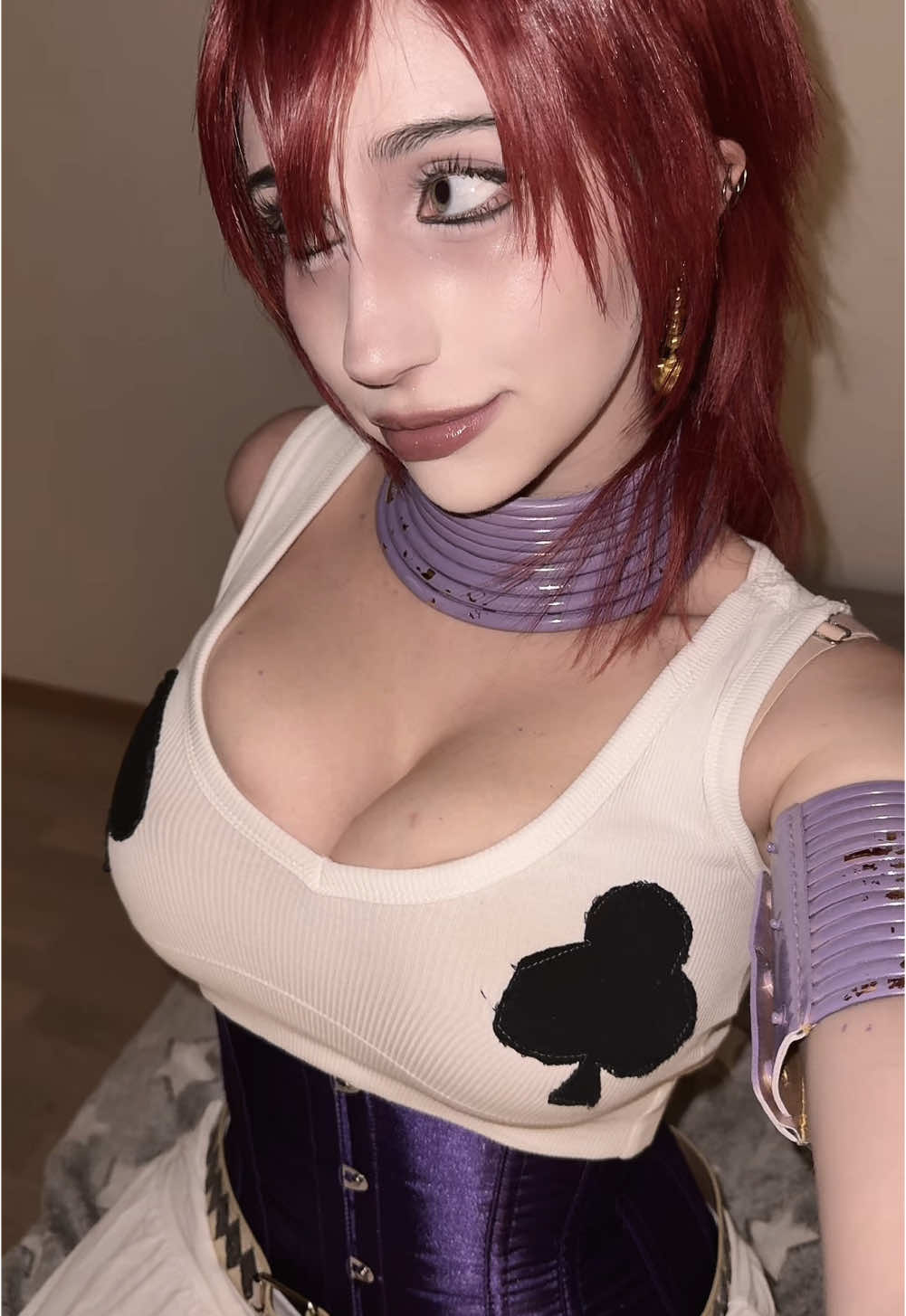 this is for my wife illumi  #hisoka #hunterxhunter #femhisoka #cosplayer #cosplay #illumi #ship 
